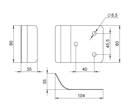 Спуск защитный  ПАЗ.0.0.0.0.2